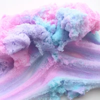 60ml cloud slime fluffy supplies polymer clay charms modelling glitter plasticine magic colored sand plasticine toys for kids