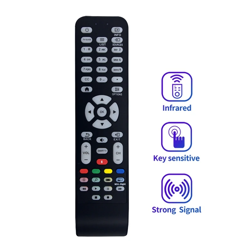 RC 1994710 /01 Замена пульта дистанционного управления для AOC Smart TV 398GR08BEAC01R 55LE55U7970 LE32D3350