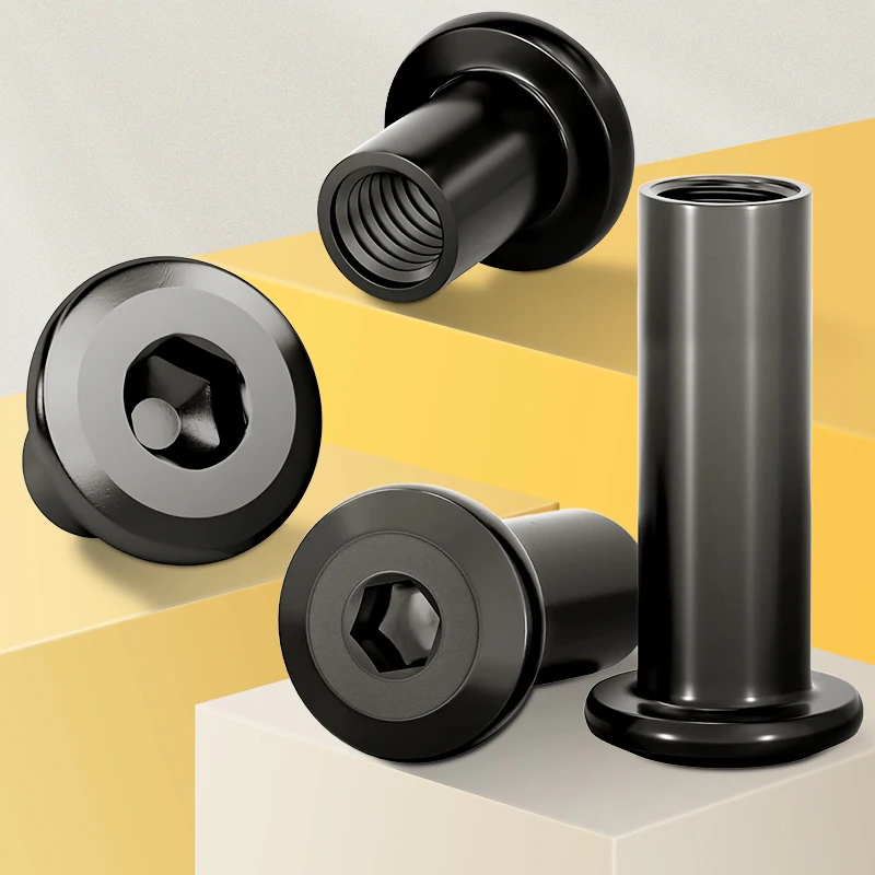 

Гайки черные M2 M3 M4 из нержавеющей стали 304