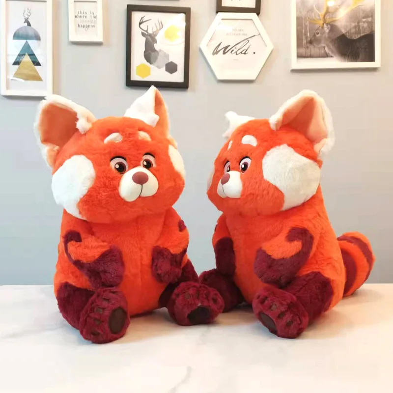 

20cm Plush Toy Turning Red Toys Kawaii Bear Plushies Red Panda Anime Peripheral Gift Disney Doll Cute Stuffed Gifts For Children