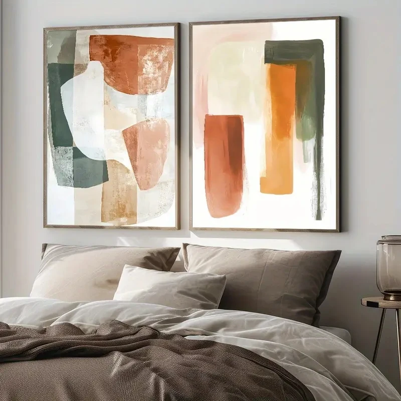 

2 шт. Абстрактная картина на холсте CPWAD