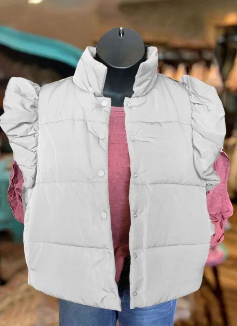 Камуфляжная зимняя женская куртка без рукавов с леопардовым принтом и 3D удобный