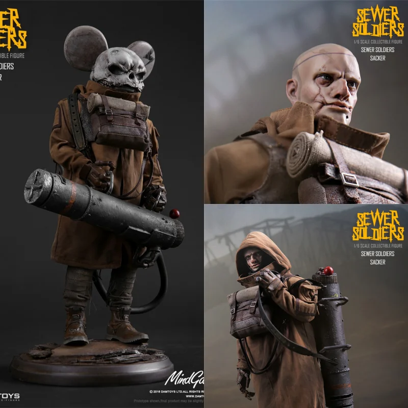 В наличии оригинальные 5TH DAMTOYS 1/6 MindGame Sewer Soldiers Sacker ZP002 12in полный набор экшн-фигурки