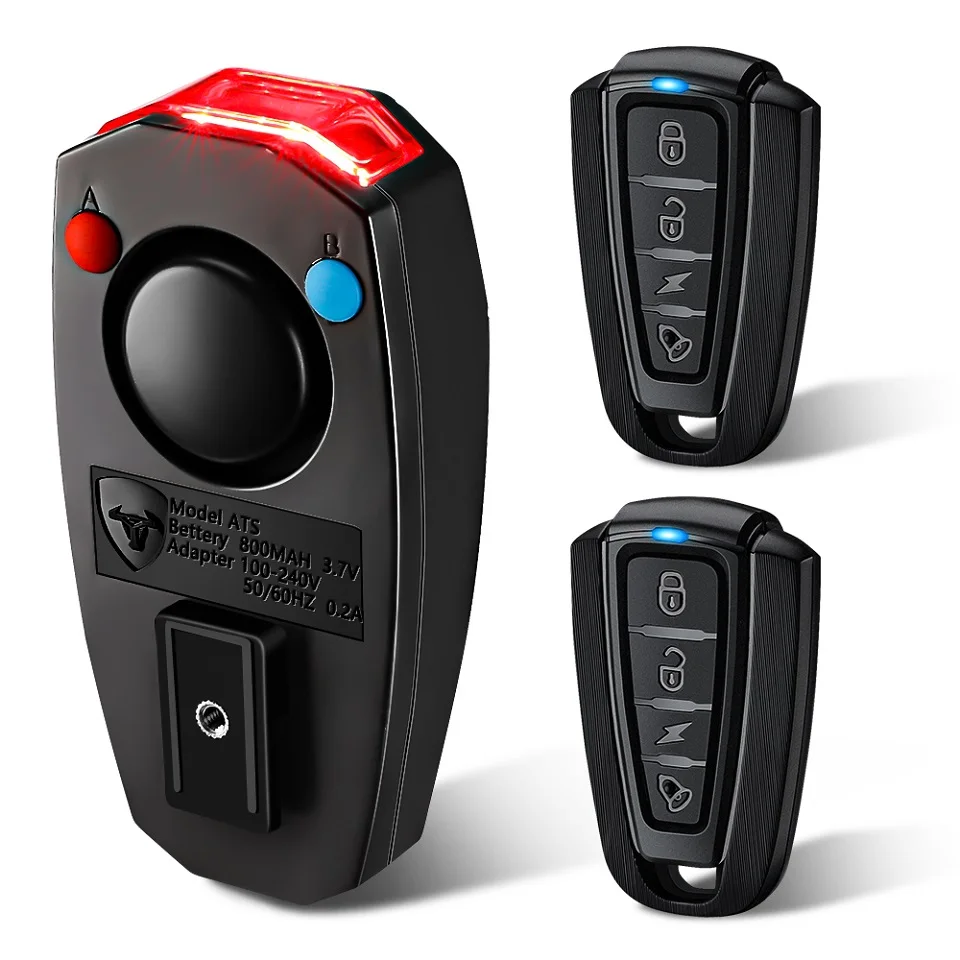 

WSDCAM Беспроводная велосипедная сигнализация A6 Красный