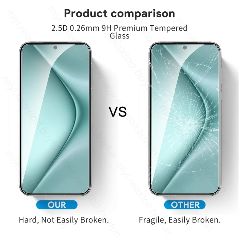 Чехол для телефона Huawei Pura70 8 в 1 из закаленного стекла