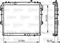 

735442 engine water radiator for HILUX PICKUP 05 manual