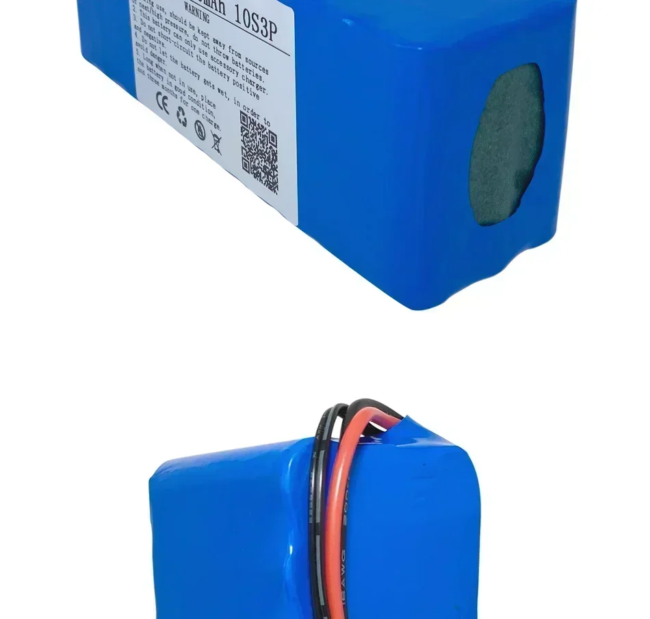 Литиевый аккумулятор 36 В 10S3P 68 А · ч 500 Вт 42 18650