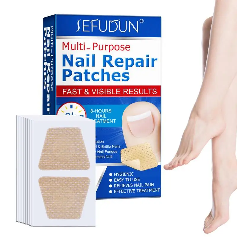 

Finger Nail Repair Patches Nail Repair Extra Strength Patches For Toenail Fingernail Non-Irritating And Breathable Nail Repair