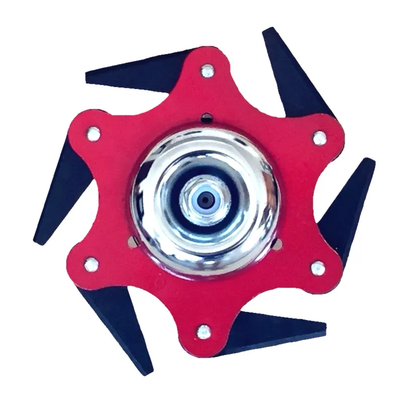 

NEW Universal 6 Teeth Brush Trimmer Metal Blades Trimmer Head 65Mn Brush Cutter Blade Garden Grass Trimmer Head For Lawn Mower