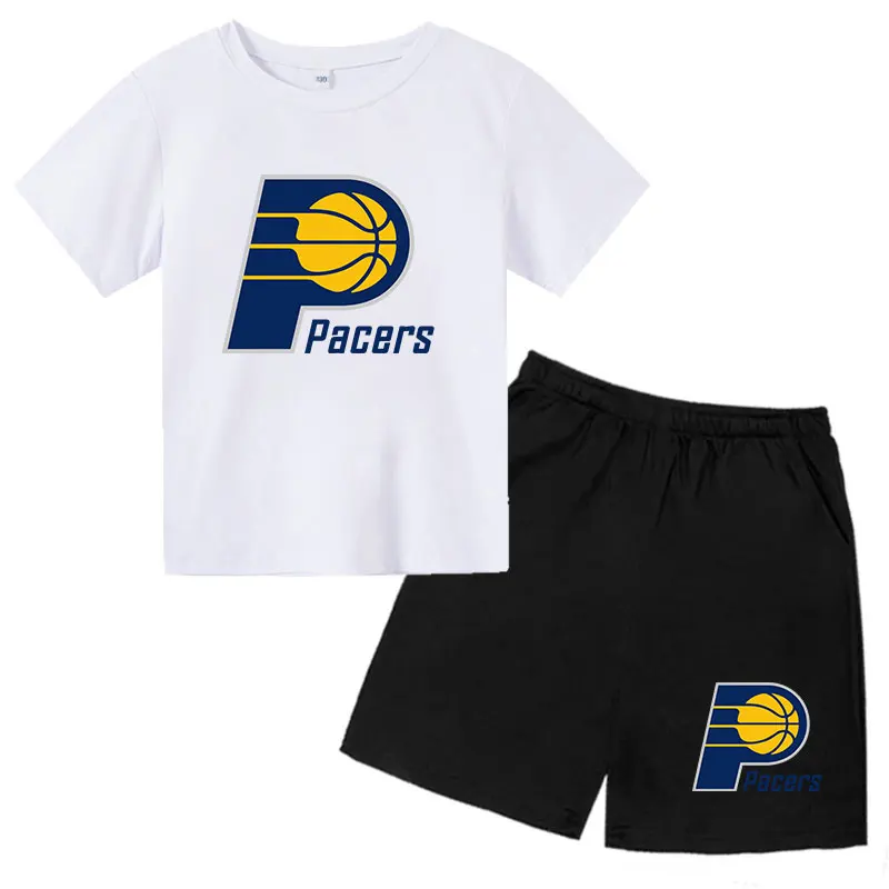 

T-shirts Suit for Boys and Girls The Latest Summer 2022 Clothing for Kids Outfits Clothes for Teenagers The NBA Indiana Pacers