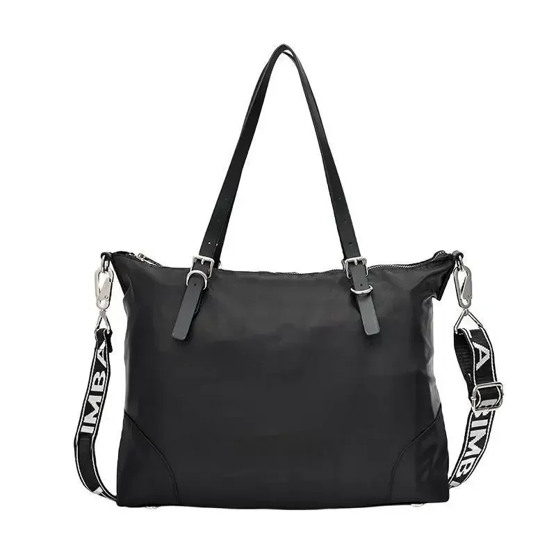 

Women'S Nylon Fashionable Simple High-End Large-Capacity Shoulder Bag Handbag Crossbody Bag Zipper Direction Random