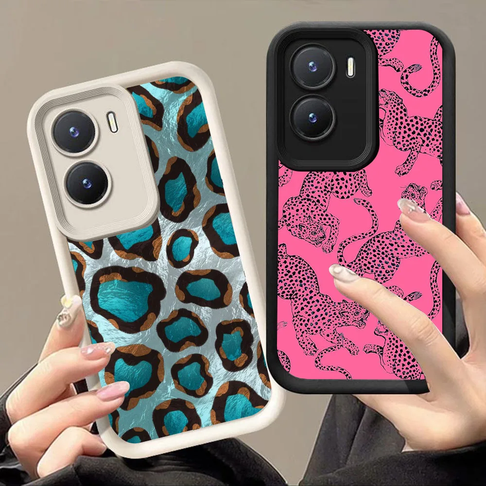 MK-12 утолщенный противоударный чехол с леопардовым принтом для VIVO Y52 Y53S Y20 Y20I Y20S Y20A