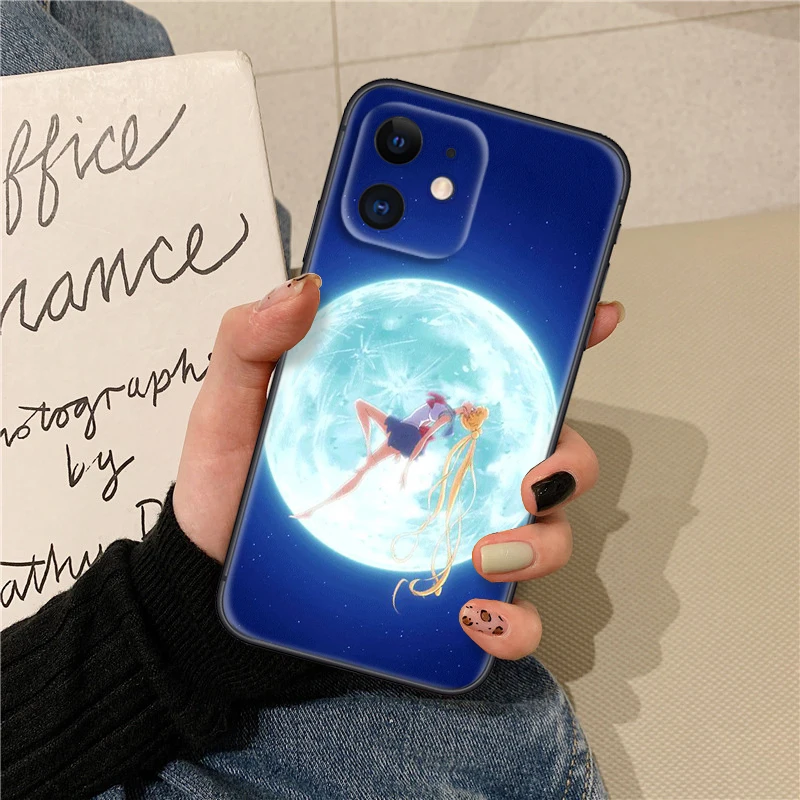 Милый мягкий чехол T147 с Сейлор Мун для Samsung J2 Prime J4 Core J5 J6 Plus J7 Pro J8 S7 Edge S8 Note 8 9 10 Lite 20