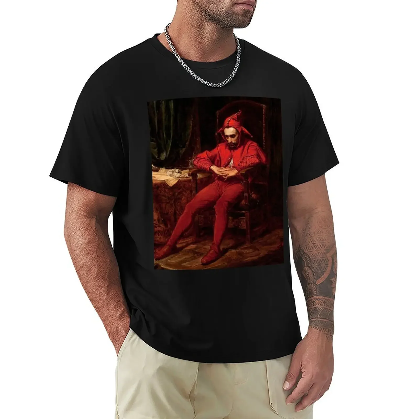 Футболка Stańczyk (Sad Red Jester Clown) от Jan Matejko футболка с рисунком мужские высокие