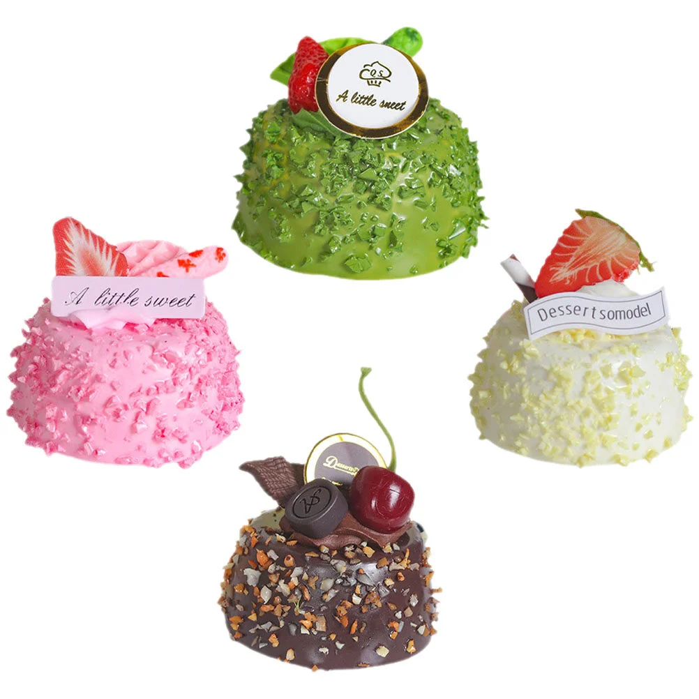 

Tabletop Cake Decor Green Decor Fake Cakes Simulation Desserts DIY Models