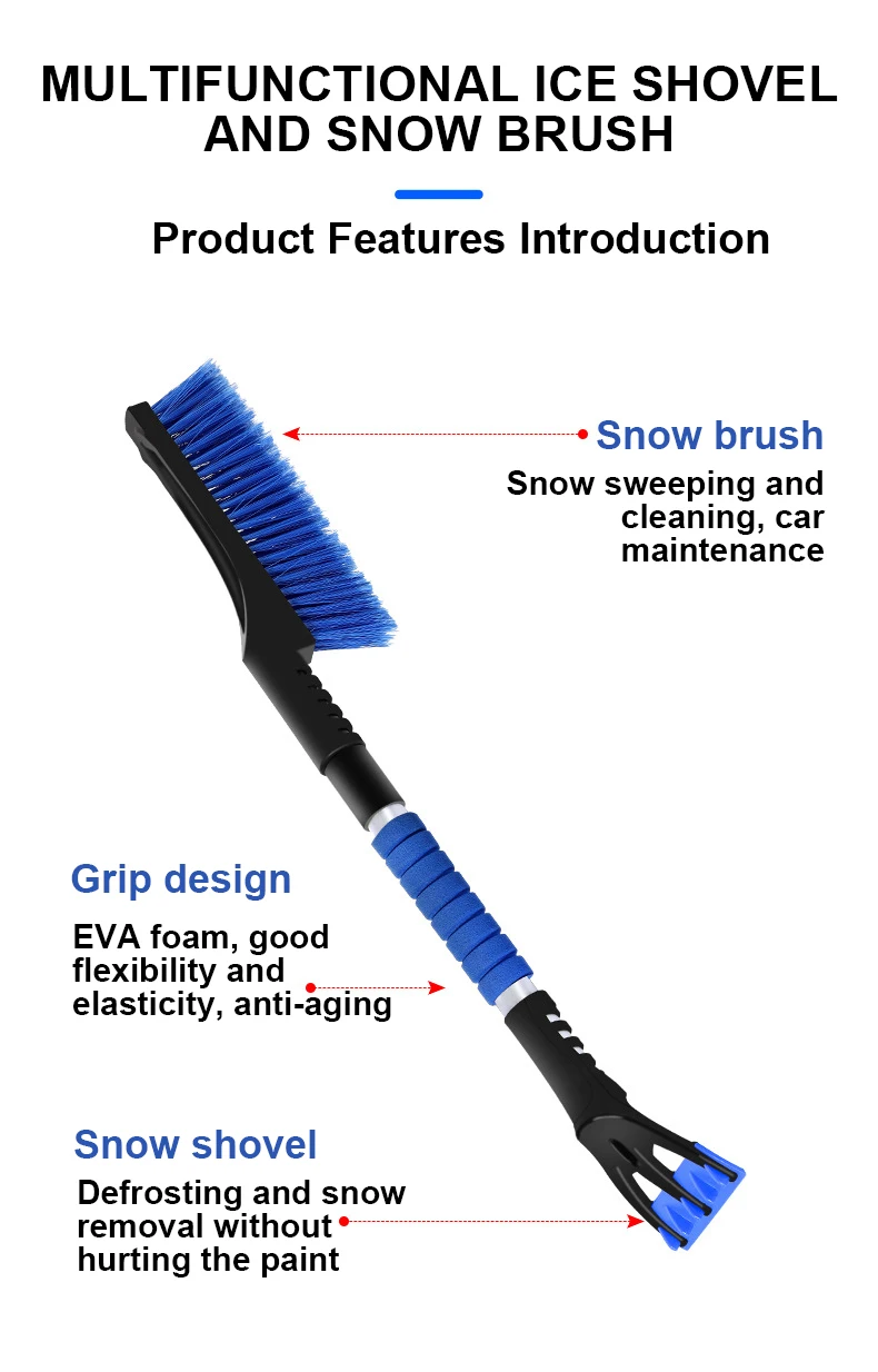 Авто скребок для льда лобовое стекло ледокол быстрая очистка стеклянная щетка