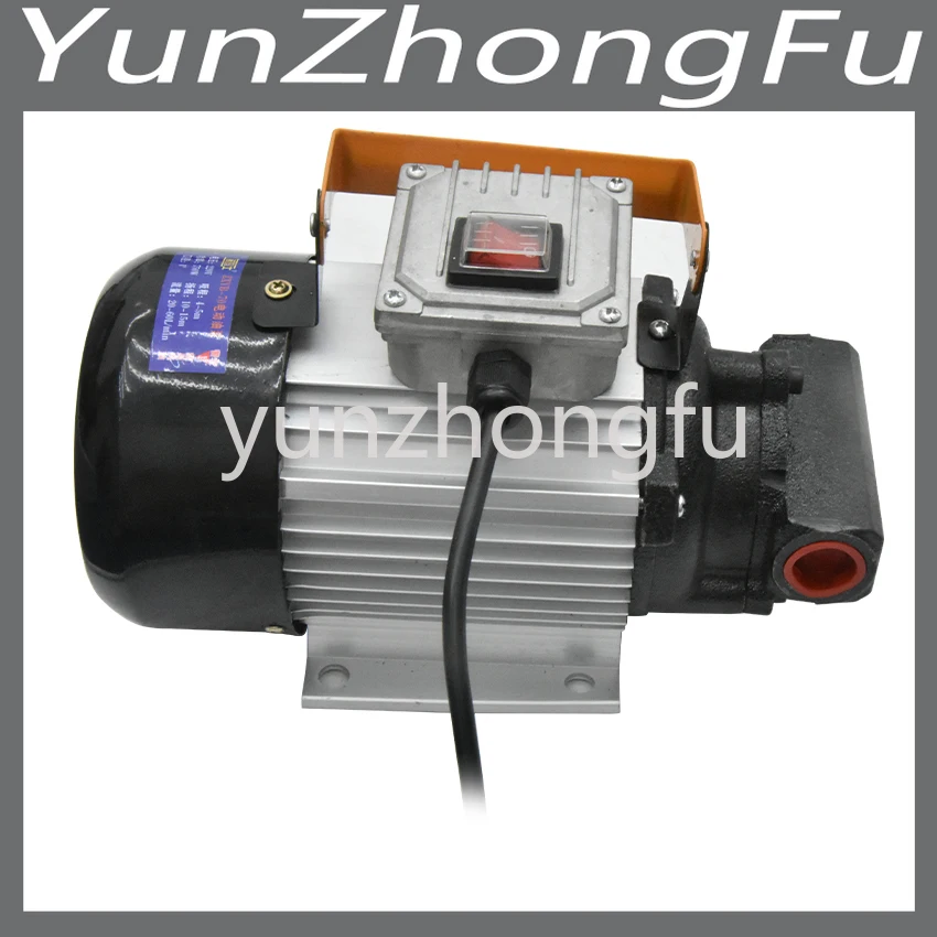 

220V 750W Electrical Self-priming Gear Oil Oil Transport Pump Oil Filling Machine 50-70L Hydraulic Oil Pumping Pump