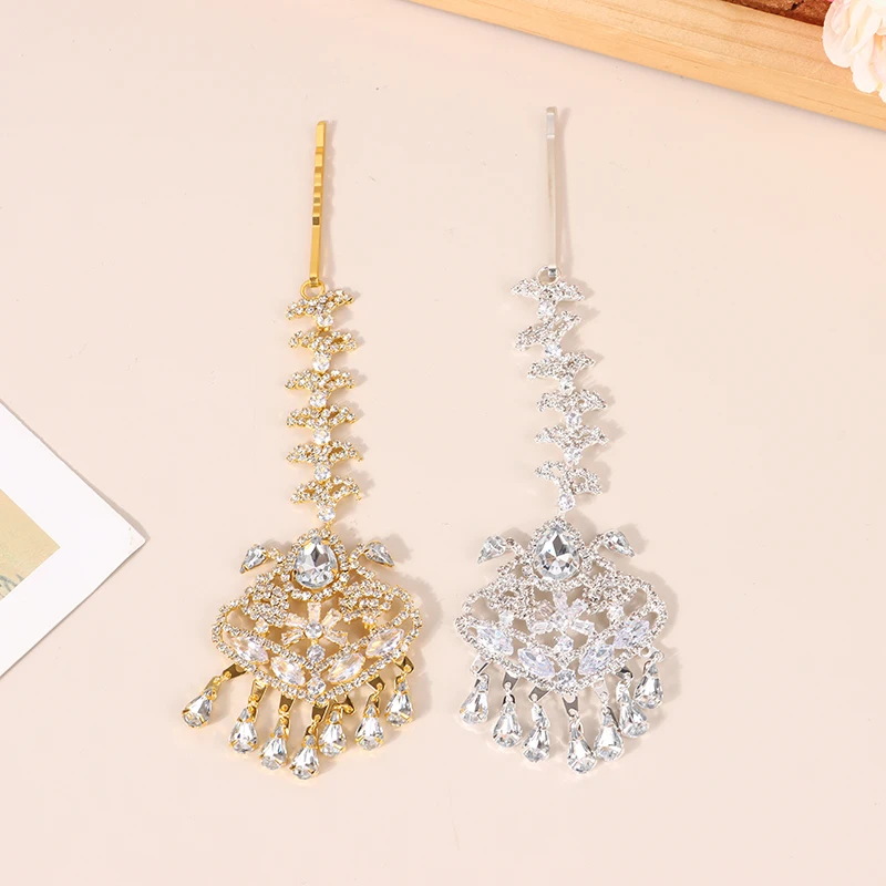 Элегантное геометрическое искусственное индийское свадебное украшение