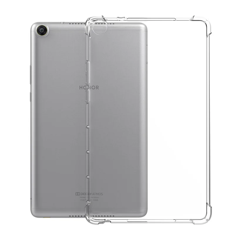 

Противоударный силиконовый чехол для Huawei MatePad Pro 10,8 10,4 11 12,6 2021 WGR-W19/AN19, прозрачная резиновая гибкая задняя крышка
