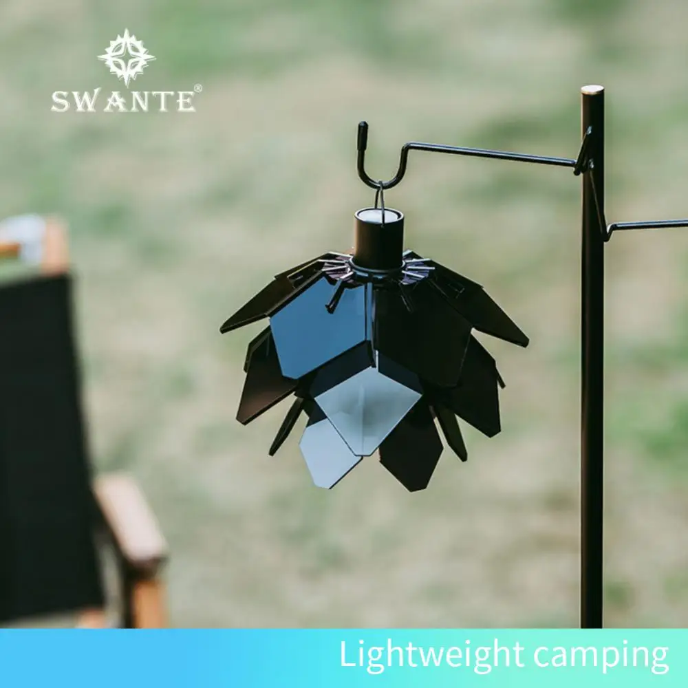 

Swante Blackened Cicada Wing Lampshade GZ Tianhuo Thor ML4 Outdoor Camping Lamp Multi-functional Camp Lamp Atmosphere Cover 2023