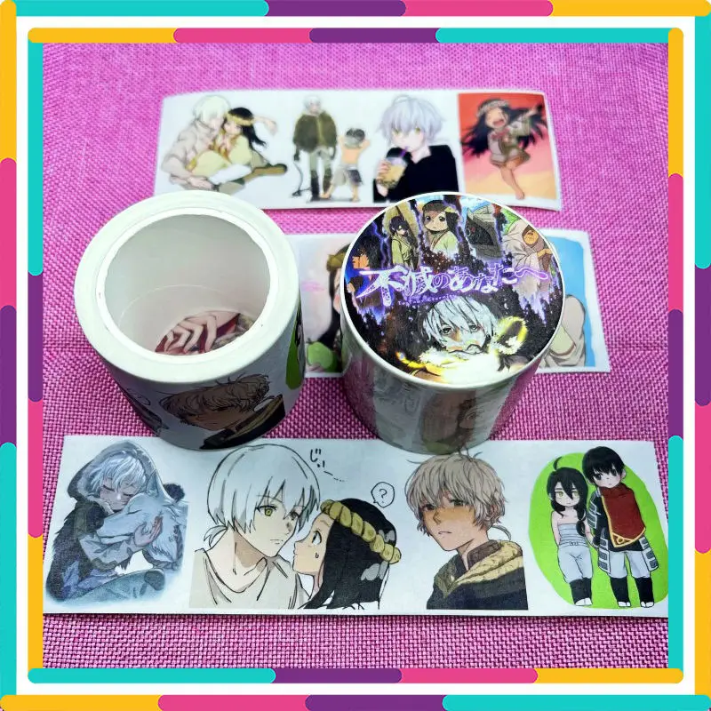 

To Your Eternity Anime Washi Tape Cartoon Fushi Masking Tape Techou Journal Phone Case Card Decor Cute Child Student Stationery