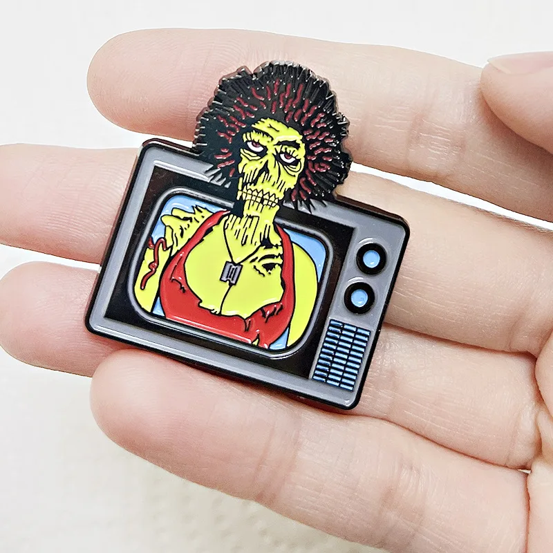 

Halloween Horror Movie Badges Collar Pin Enamel Pin Briefcase Badges Brooch for Clothes Lapel Pins Jewelry Accessories Gifts