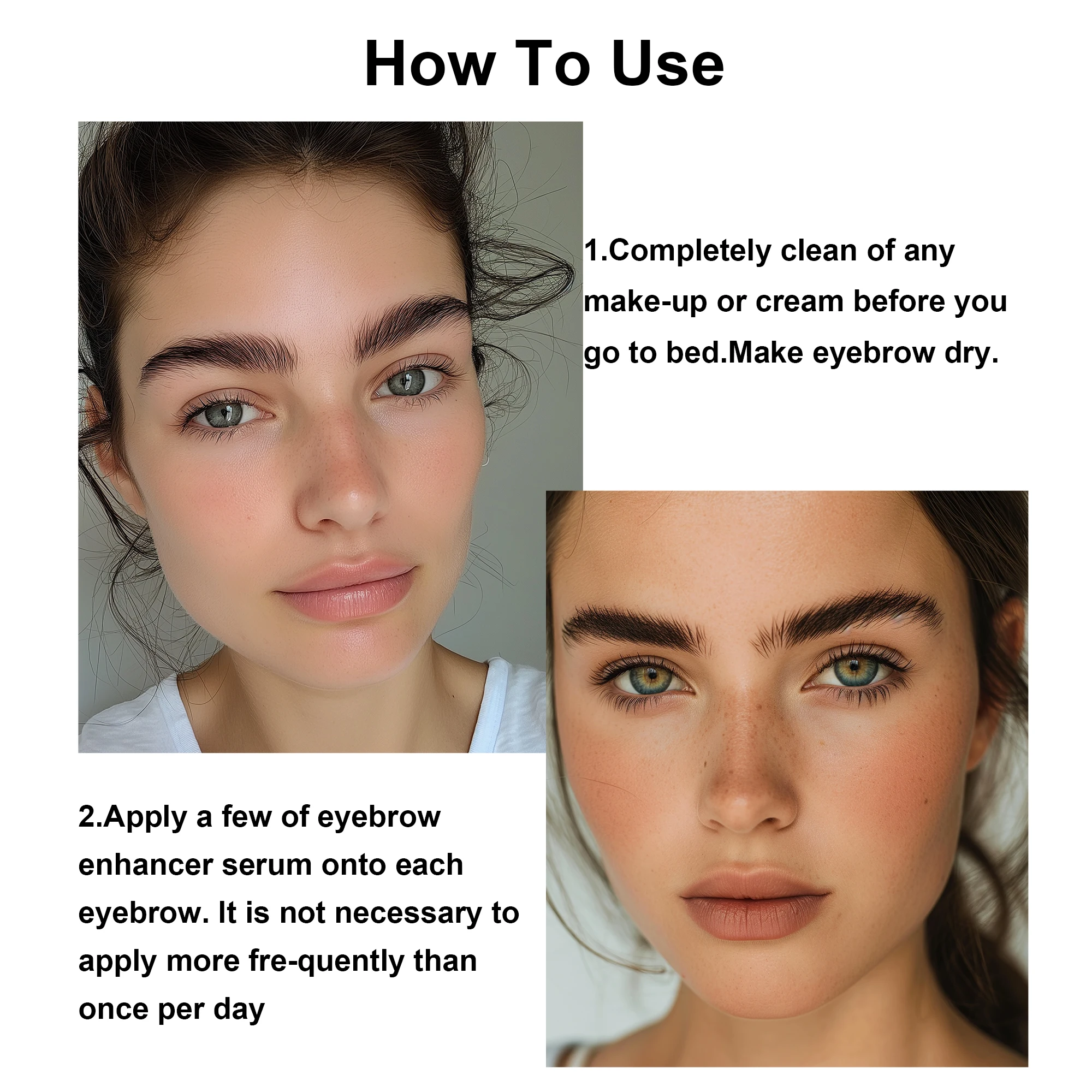 Натуральные безмасляные ресницы усилитель роста FEG веганский кондиционер для