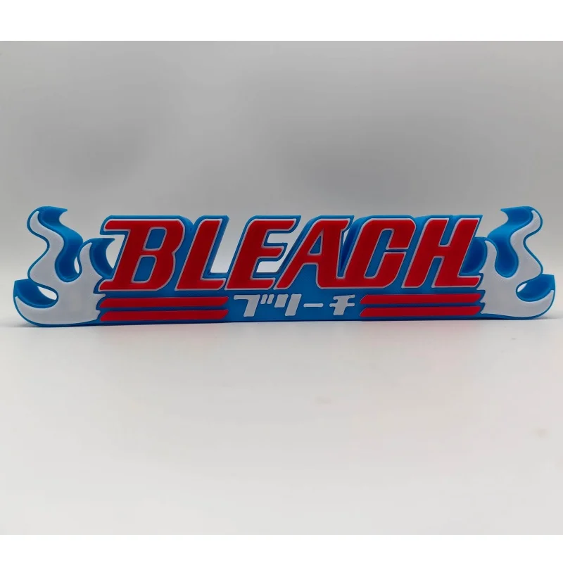 Фото 3D-табличка с логотипом Bleach, модель куклы КУРОСАКИ ИГИГО, украшение из PLA-материала, декоративная табличка для косплея КУЧИКИ РУКИИ, подарок для выставки №2
