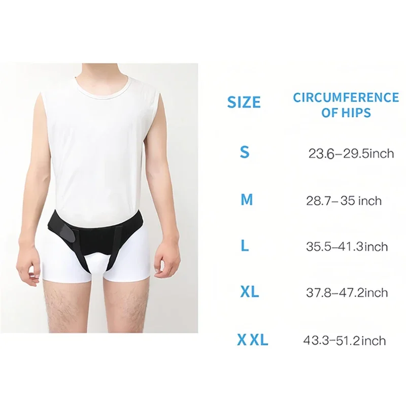 Мужской пояс для грыжи поддерживающая ферма одинарной/двойной паховой или