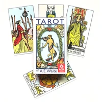 tarot of a e tarot deck for waite oracle cards entertainment card game for fate divination occult tarot card games
