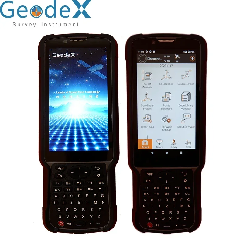 Контроллер данных RTK PC9II 4G Полный сетевой сборщик Android 11 32G GNSS Ручной КПК