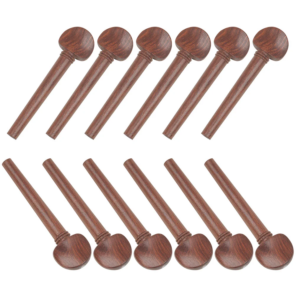 

Professional Oud Mahogany Tuning Pegs Oud Part Tuning Pegs Oud Instrument Supplies Accessories for Replacement(Brown)