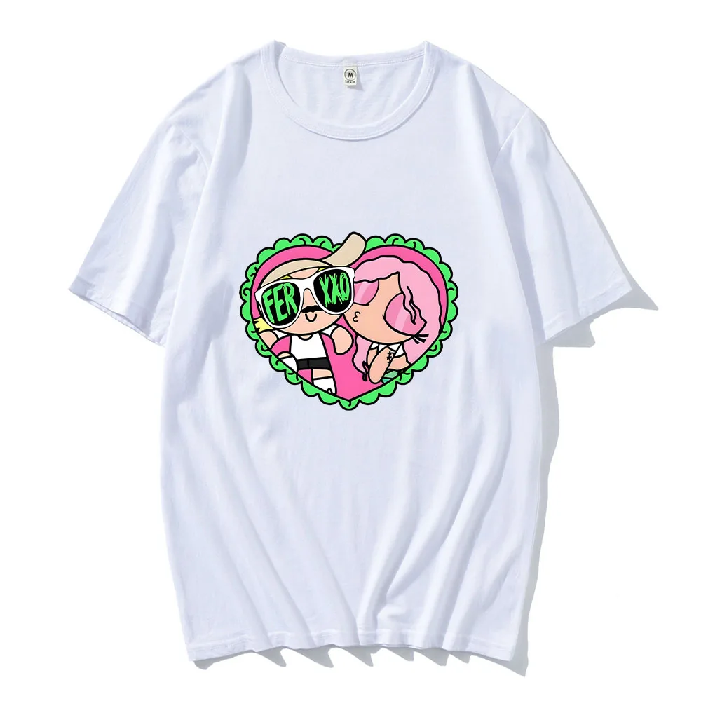 FeidFerxxo Ferxxocalipsis World Tour 2024 футболка Funko Pop повседневная для лета хлопковая с