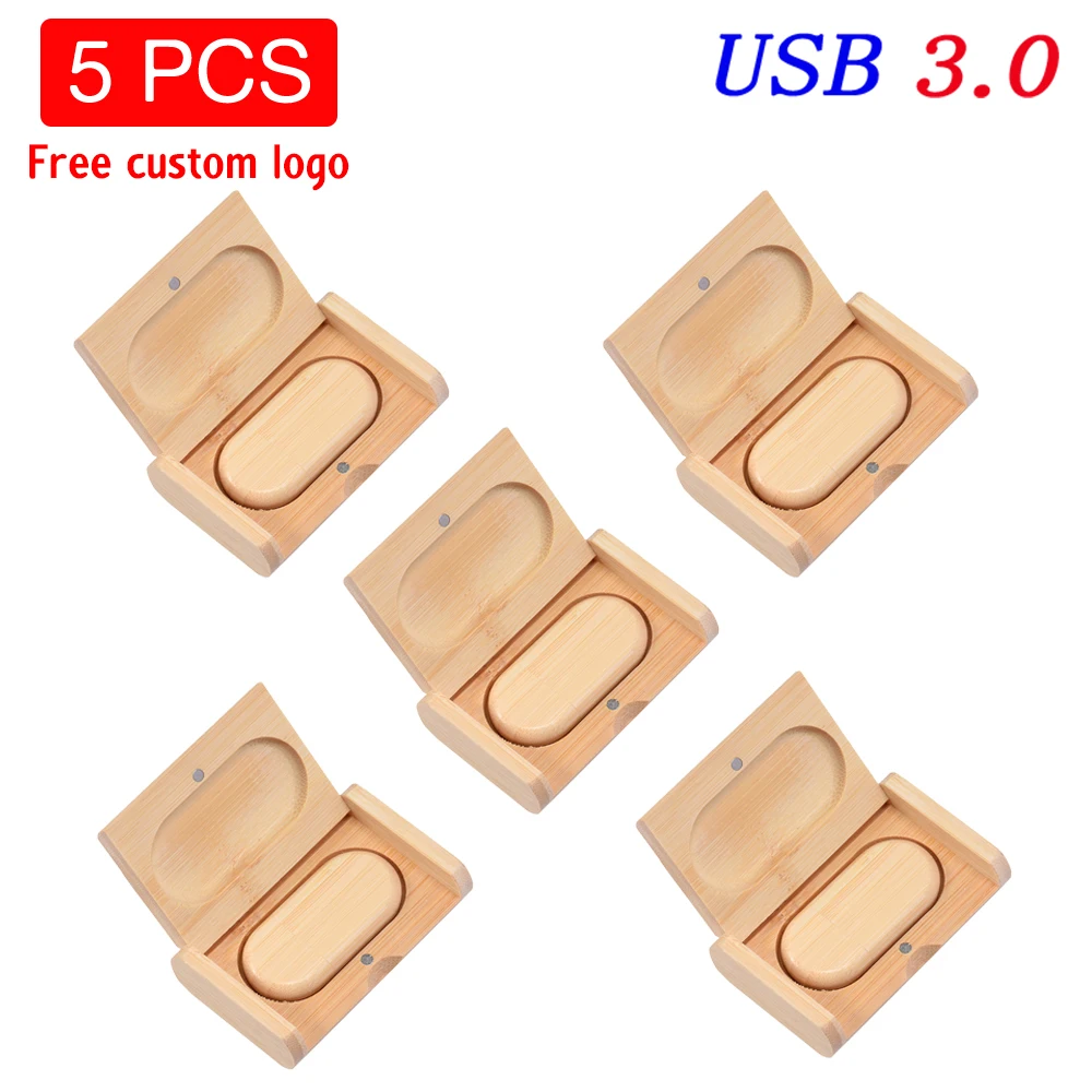 Высокоскоростной USB флеш-накопитель 5 шт./лот 3 0 деревянная коробка бесплатный