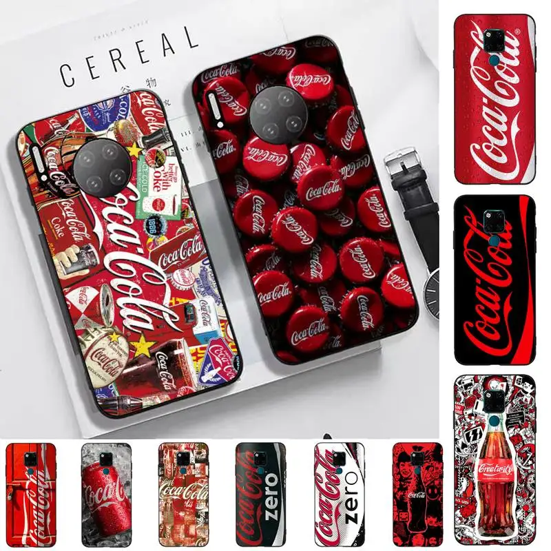 

drinks C-cola Phone Case for Huawei Mate 20 10 9 40 30 lite pro X Nova 2 3i 7se