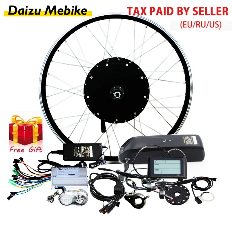 48 В 1500 Вт заднее колесо комплект для переоборудования электровелосипеда