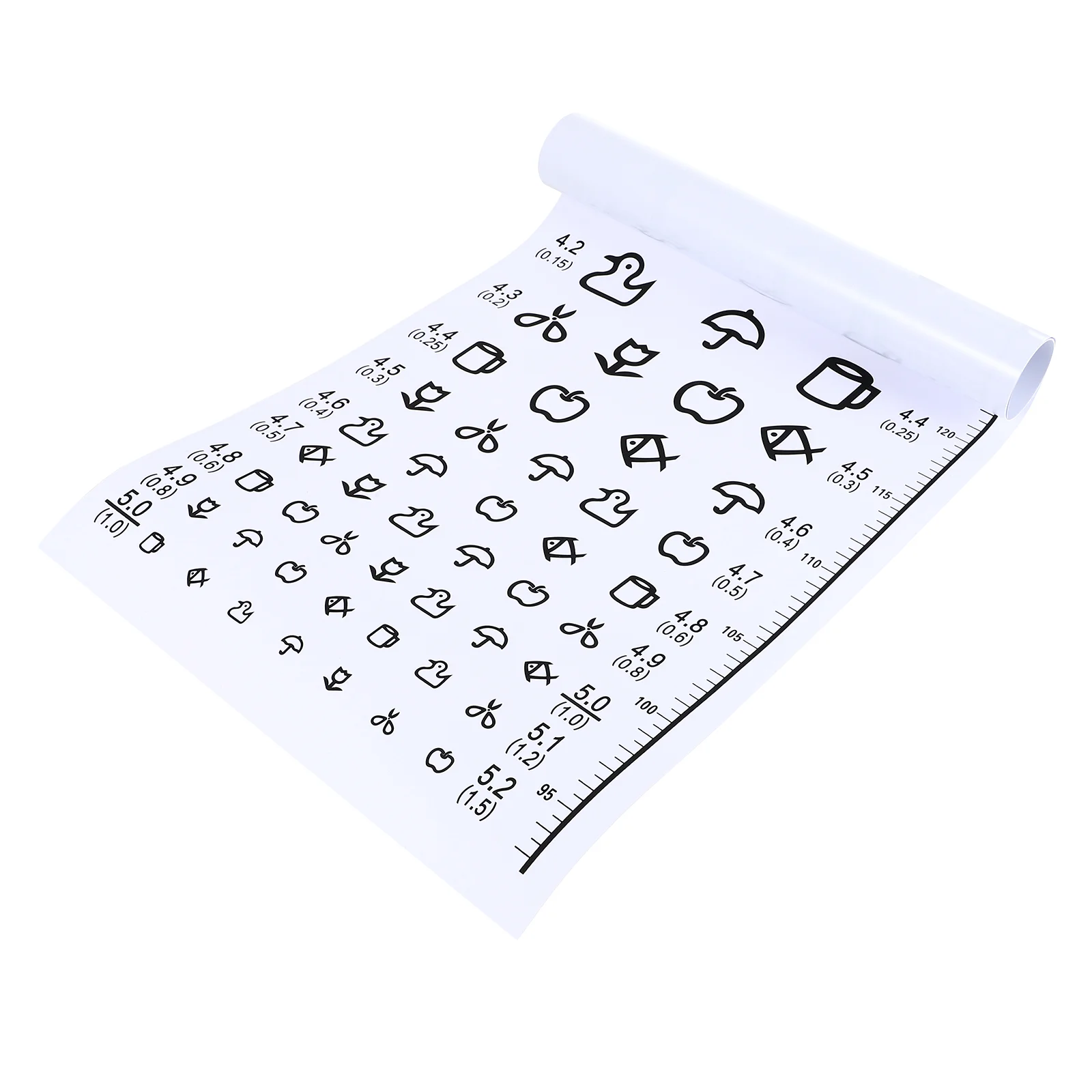 

Chart Eye Exam Test Visionvisual Kids Wall Snellen Color Standard Distance Charts Pocket Testing Exams Home Acuity Pediatric