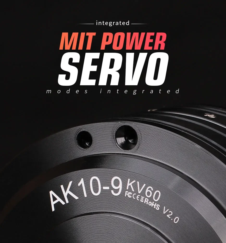 Фото T-motor CubeMars AK10-9 KV100 V2.0 драйвер boad для роботов динамики Роботизированный динамический модуль для ног робота экзоскелет №3