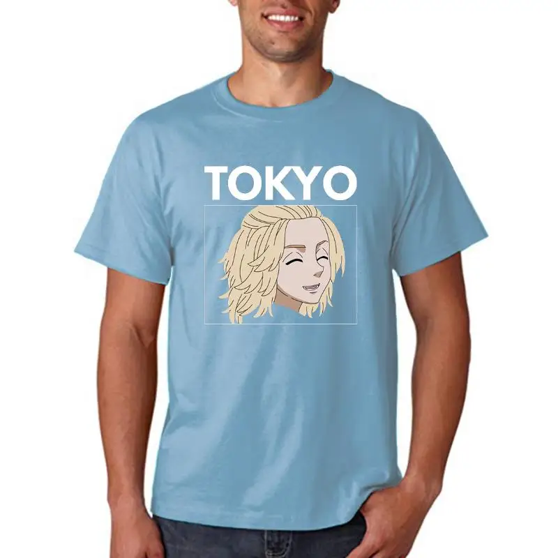 

Tokyo Revergers Anime Print T Shirts Woman Summer Shorts Sleeve Loose Casual Streetwear Tee Shirt Harajuku O Neck T-shirt Female