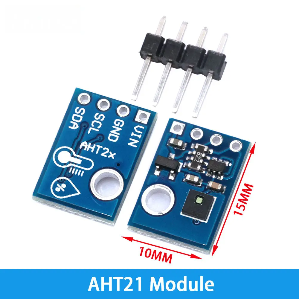 Высокоточный цифровой датчик температуры и влажности AHT10/AHT20/AHT21