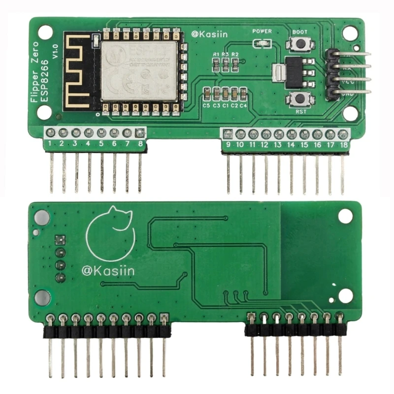 Для платы разработки Flipper ESP8266 Поддержка Wi-Fi сканера и Deauther V2