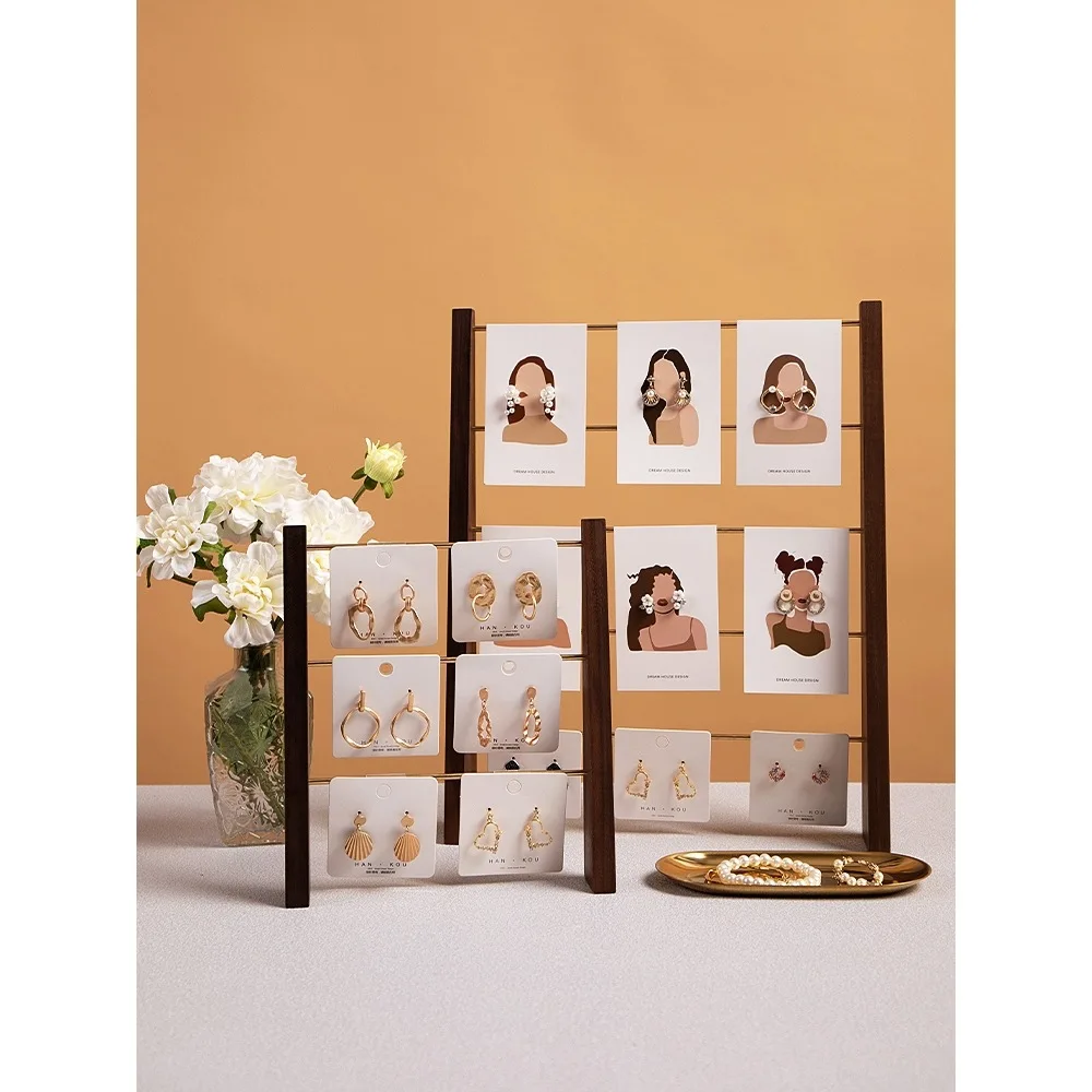 

Витрина для сережек, магазин украшений, предметы мебели, креативный высококачественный ореховый гриб для ногтей, витрина, реквизит