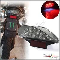 motorcycle 12v 16pcs led taillight brake stop light rear license plate lamp for bmw f650 f650 gs f650 st f800 st r1200 gs series