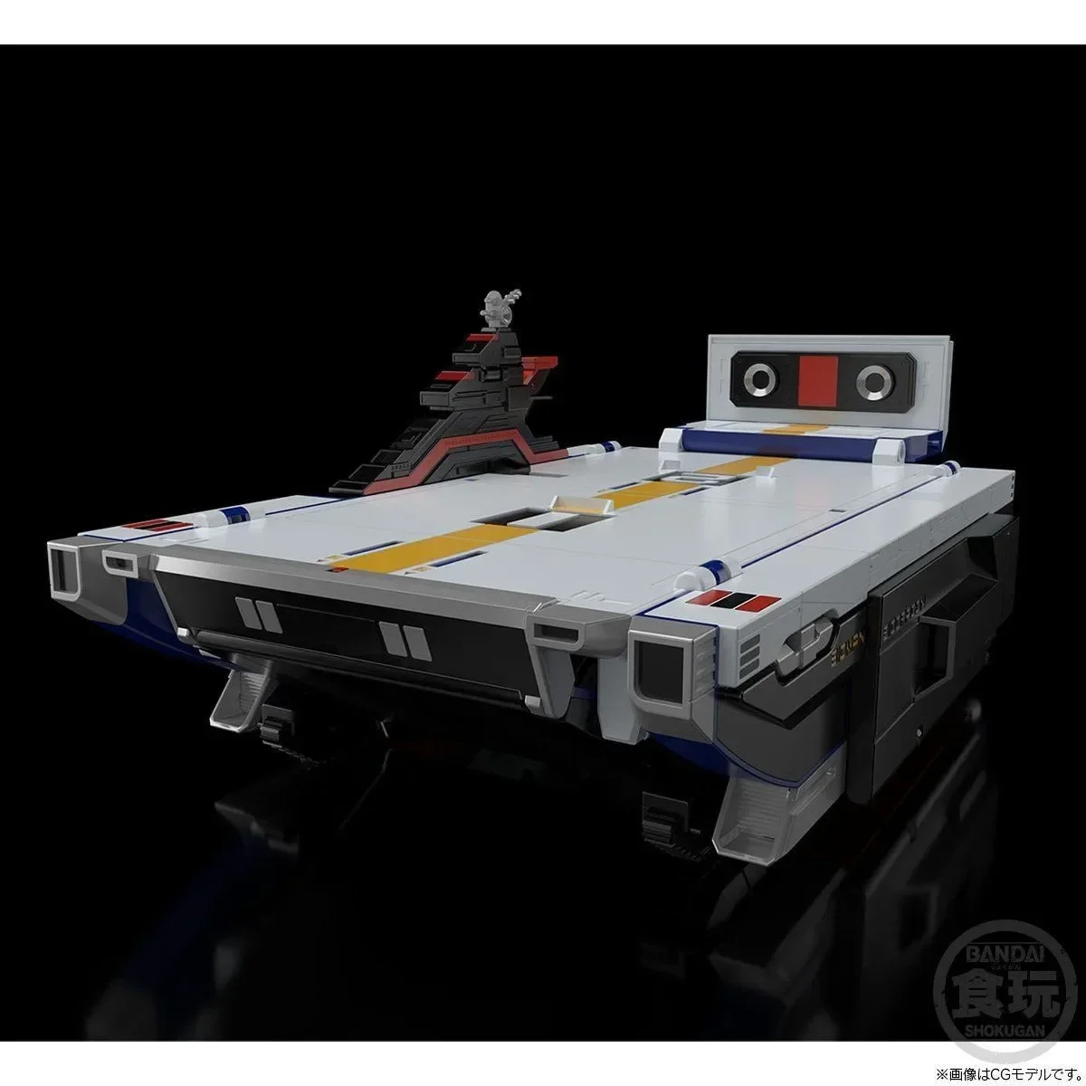 Фото Предпродажа, оригинальная переиздание Bandai Choudenshi Bioman Bio Dragon Base, Коллекционная сборная модель, игрушки gundam lol surprise №3
