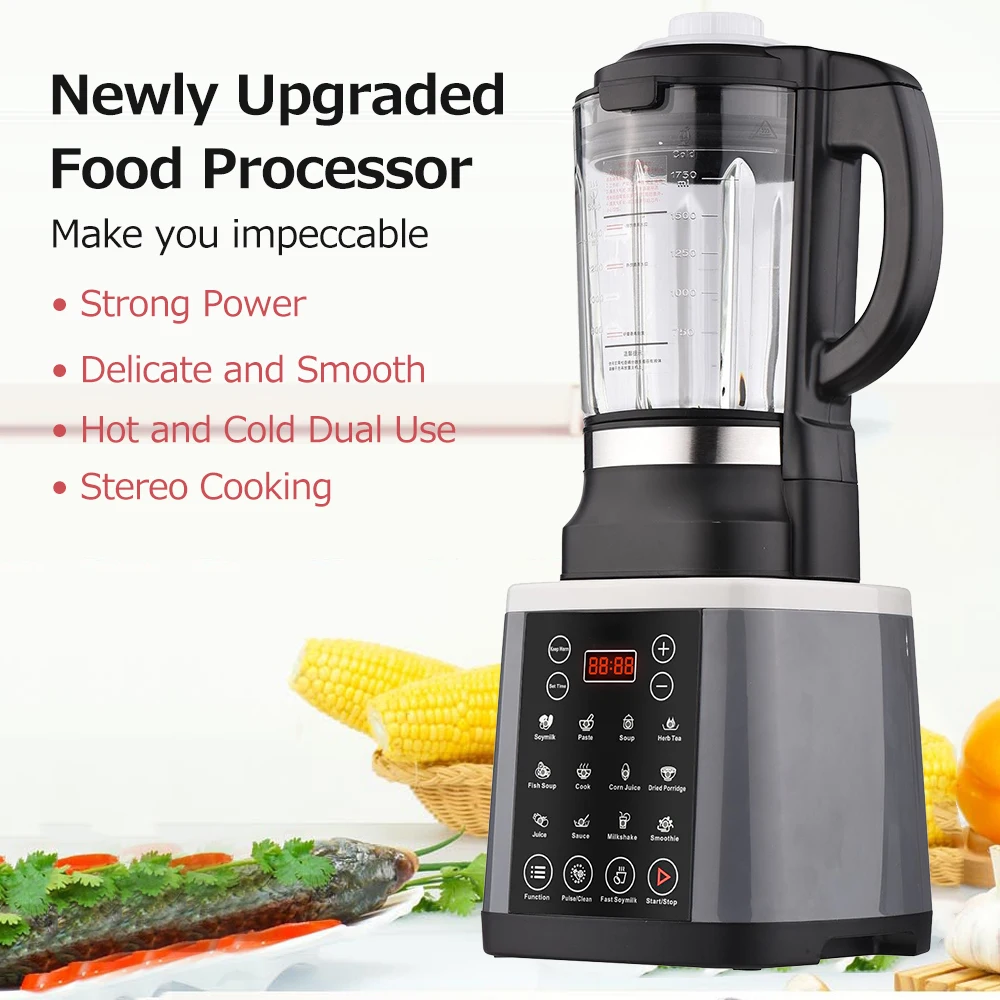 

Multi-function Silent Blender Mixer Wall Breaking Machine Soy Milk Maker Home Food Processor Soybean Milk Machine Filter-free