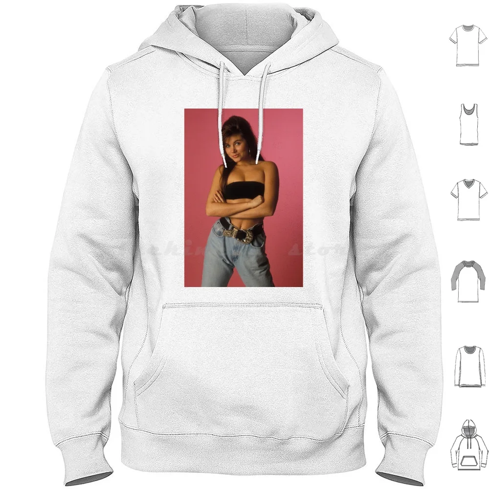 

Толстовка Kapowski из хлопка с длинным рукавом, толстовка Kapowski Tiffani Thiessen, сохраненная в стиле колокольчика 80-х, винтажная, для показа подростков, Zack Slater