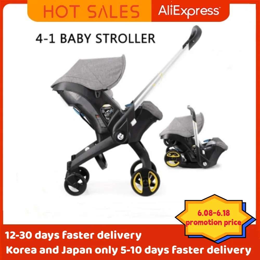 

4-1 Baby Stroller/Lightweight Stroller,babyyoya pram from 0 to 25kg,children basket 3 in1 infant car carrier