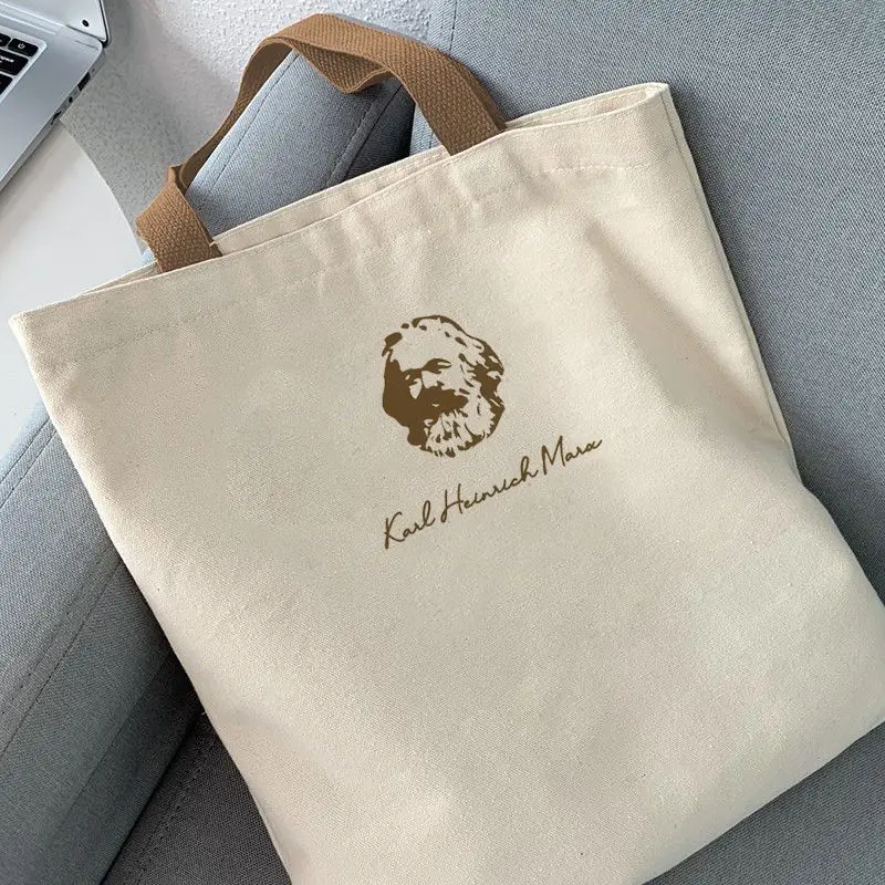 

Ready Stock Korean Fashion Ins Simple Japanese Ulzzang Canvas Big Capacity Student's Shoulder Tote Bag Handbag