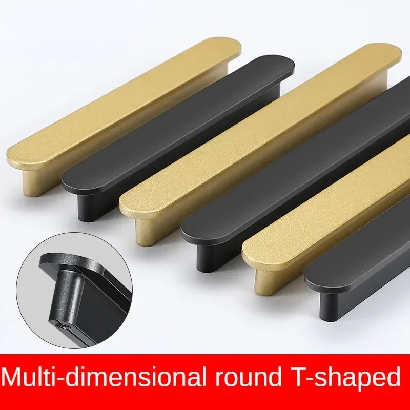 Алюминиевая дуга медная матовая ручка современная серая мебель фурнитура для