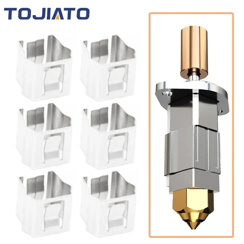 Зажим нагревательного блока 3D-принтера для Bambu Lab X1/P1P детали зажимы фиксации